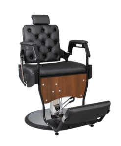 Barber Pro Capitonê Encosto Assento Anatômico