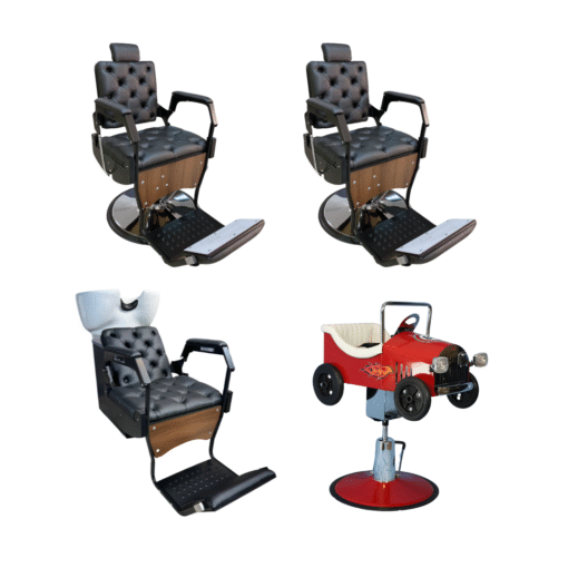 Combo Essencial para Barbearia Completa: Conforto, Estilo e Funcionalidade na Medida Certa
